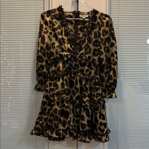 Mable Leopard Print Dress
